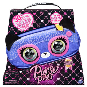 Purse Pets BAG Belt Bag Cheetah GML Pouch Pink, Purple
