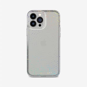 Tech21 Evo Sparkle Cell Phone Case, 17 cm (6.7"), Multicolor, Transparent