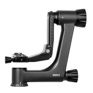 Sirui PH-30 głowica statywu Czarny Aluminium, Carbon Universal Gimbal
