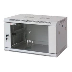Techly I-CASE EW-2006GL 6U-Rack, Hängeschrank, grau