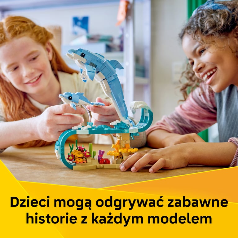 LEGO Creator Zwierzęta morskie: piękny delfin