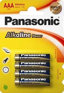 Panasonic LR03APB Engångsbatteri AAA, alkaliskt