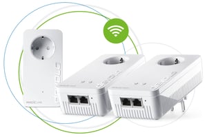 Devolo MAGIC 2 WiFi next Multiroom Kit 2400 Mbit/s Przewodowa sieć LAN Wi-Fi Biały 3 szt.