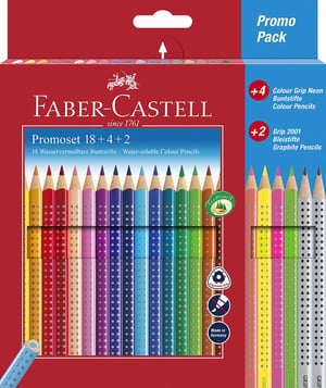Faber-Castell 201540 Multicolor Colored Pencils, 24-pack