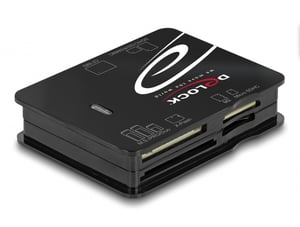 DeLOCK USB 2.0-Kartenleser für CF-/SD-/Micro-SD-/MS-/xD-/M2-Speicherkarten