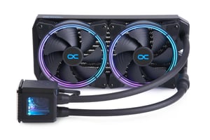 Alphacool 11729 system chłodzenia komputerów Procesor Chłodnica cieczy all-in-one 14 cm Czarny 1 szt.