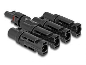 DeLOCK DL4 Solar Connector: 1 x Female to 4 x Male