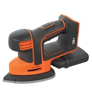 Black & Decker BDCDS18N Dreieck-Delta-Schleifer 12000 U/min Schwarz, Orange