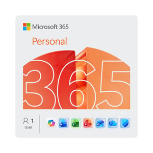 Microsoft Office 365 Personal Pakiet biurowy 1 x licencja Wielojęzyczny 1 lat(a)