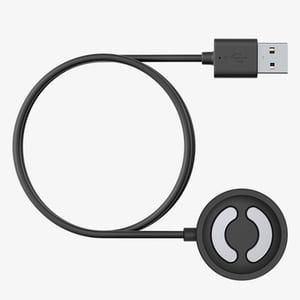 Suunto SS050544000 Smart Personal Accessory Charging/Data Transfer Cable, Black