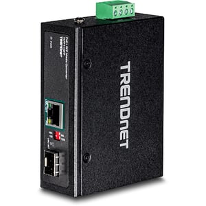 Trendnet TI-PF11SFP 2000 Mbit/s 0.56 nm Network Converter, Black