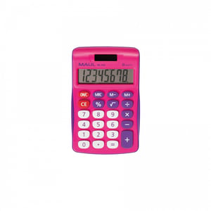 MAUL MJ 450 fickkalkylator Kalkylatorns display Rosa