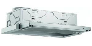 Bosch Serie 4 DFL064A52 okap kuchenny Pół wbudowany (wyciągany) Stal nierdzewna 271 m³/h