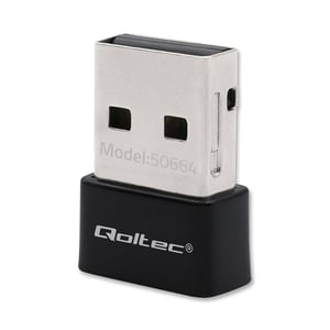 Qoltec 50664 WLAN-åtkomstpunkt 650 Mbit/s Svart