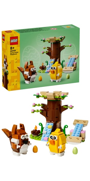LEGO Iconic Wiosenny plac zabaw dla zwierzątek