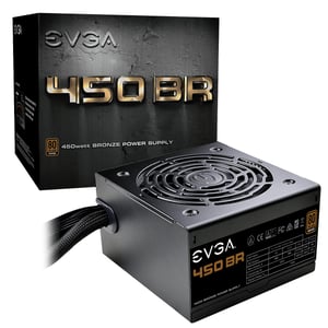 EVGA 450 BR strömförsörjningsmodul 450 W 24-stifts ATX, svart