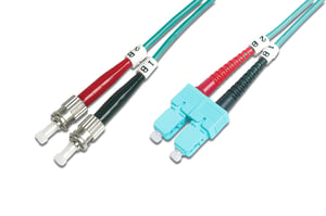 Digitus Multimode-OM-3-Glasfaser-Patchkabel, ST / SC