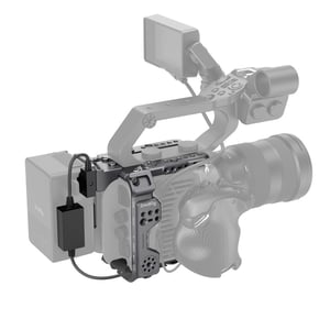 SmallRig 4124 akcesorium do stabilizatorów wideo Zestaw klatek Czarny Aluminium, Poliwęglan (PC), Silikon, Stal nierdzewna Sony FX6 4124