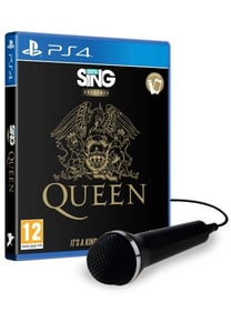 PLAION Let's Sing Queen Standard Tyska, engelska, spanska, franska, italienska PlayStation 4