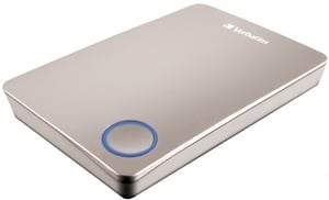 Verbatim Store ‘n’ Go 750 GB 2.5" External Hard Drive, USB Type-A 3.2 Gen 1 (3.1 Gen 1), Silver