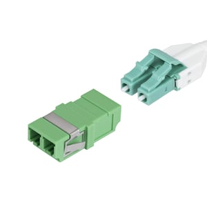 StarTech DUPLEXLCAPCNOF LC/APC Fiber Optic Adapter, 10-pack. Green