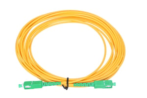 Extralink Patchcord SC/APC-SC/APC Jednomodowy, Simplex, G.657A1, 3mm, 5m