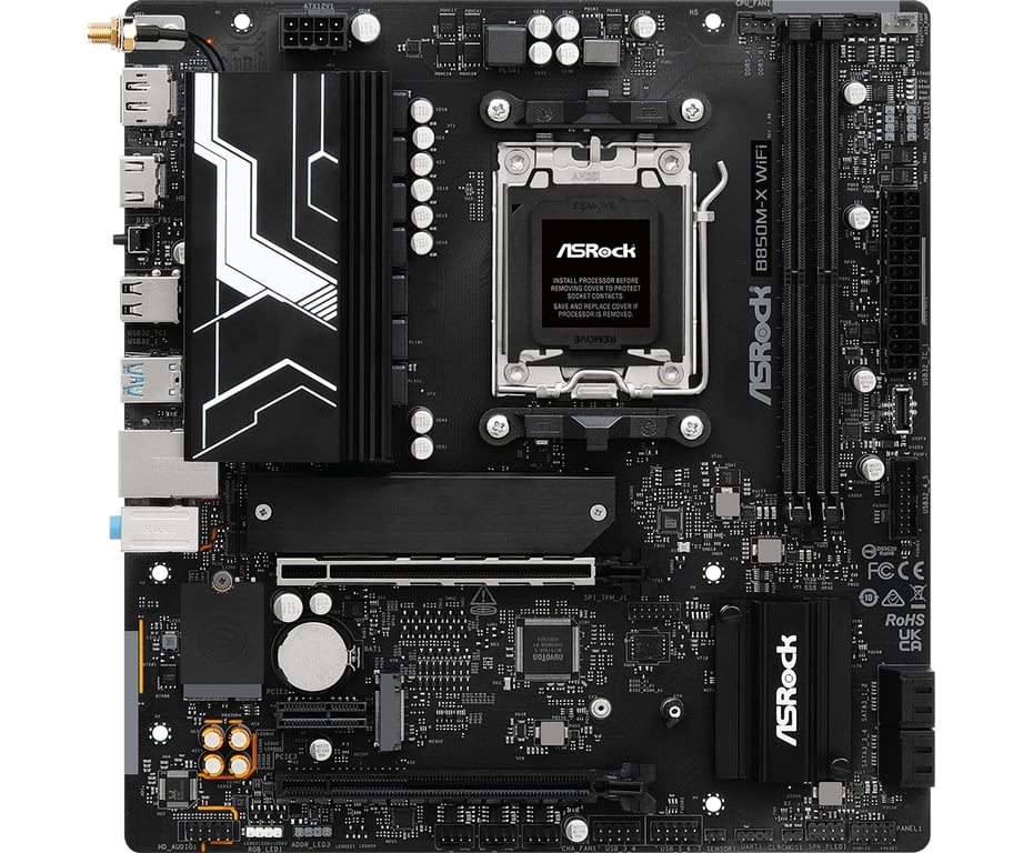 Asrock B850M-X WiFi AMD B850 Gniazdo AM5 micro ATX