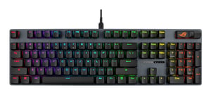 ASUS ROG Strix Scope II X klawiatura Gaming USB Swiss Czarny