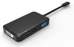 Microconnect USB3.1CCOM10 externe USB-Grafikkarte 3840 x 2160 px Schwarz