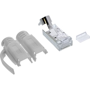 InLine 76006A wtyczka Cat.6A RJ45 Szary