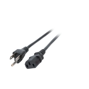 EFB Elektronik USA/NEMA 5-15P - C13 1.8m Czarny 1,8 m C13 panel