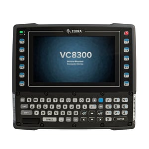 Zebra VC8300-terminal 20,3 cm (8") 1280 x 720 px Pekskärm 3,7 kg Svart
