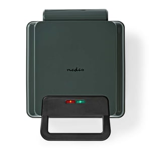 Nedis KAWP210FBK gofrownica 2 gof. 1200 W Black, Gray