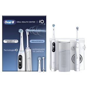 Oral-B iO6 & OxyJet für Erwachsene Rotierende Pulsationszahnbürste Weiß