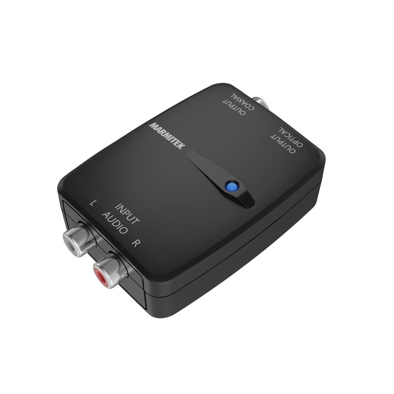 Marmitek 25008412 konwerter plików audio Czarny