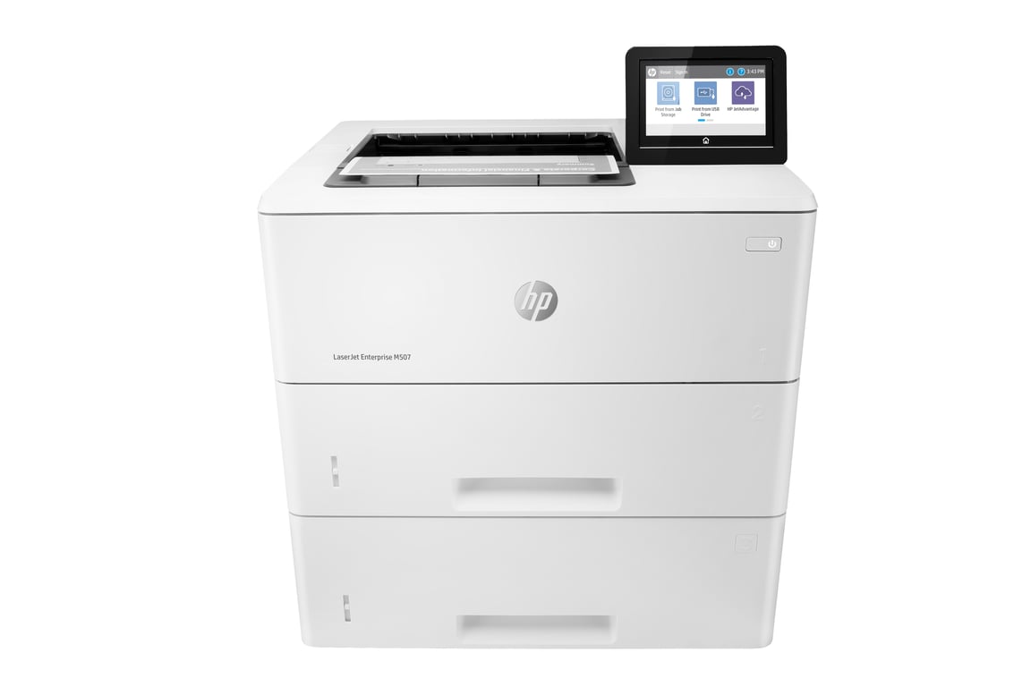 HP LaserJet Enterprise M507x Bezprzewodowe Czerń i biel Drukarka, Druk dwustronny