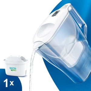 Brita 1052801 Water Filter Countertop Water Filter, 2.4 L, White