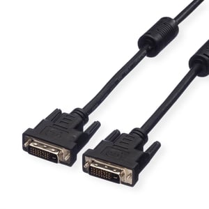 VALUE 11.99.5555 DVI-kabel 5 m DVI-D Svart