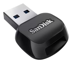 SanDisk SDDR-B731-GN6NN USB 3.2 Gen 1 (3.1 Gen 1) Typ-A-Kartenlesegerät, schwarz