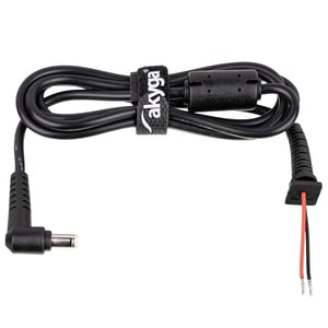 Akyga AK-SC-03 Replacement DC Cable for Laptop Power Adapter, Black, 1.2 m