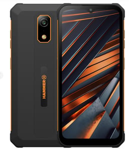 HAMMER IRON Va 16,7 cm (6.56") Dual SIM Android 14 4G USB Type-C 4 GB 64 GB 6500 mAh Czarny, Pomarańczowy