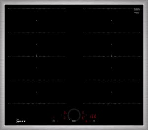 Neff T66SHX4L0 Cooktop, Black, Built-in, 60 cm, Induction Cooktop with 4 cooking zones