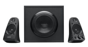 Logitech 980-000403 Lautsprecherset 200 W, universell, schwarz, 2.1-Kanal, 35 W