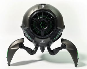Zoeao GravaStar G1_GRY Przenośny głośnik stereo Szary, Metaliczny 20 W