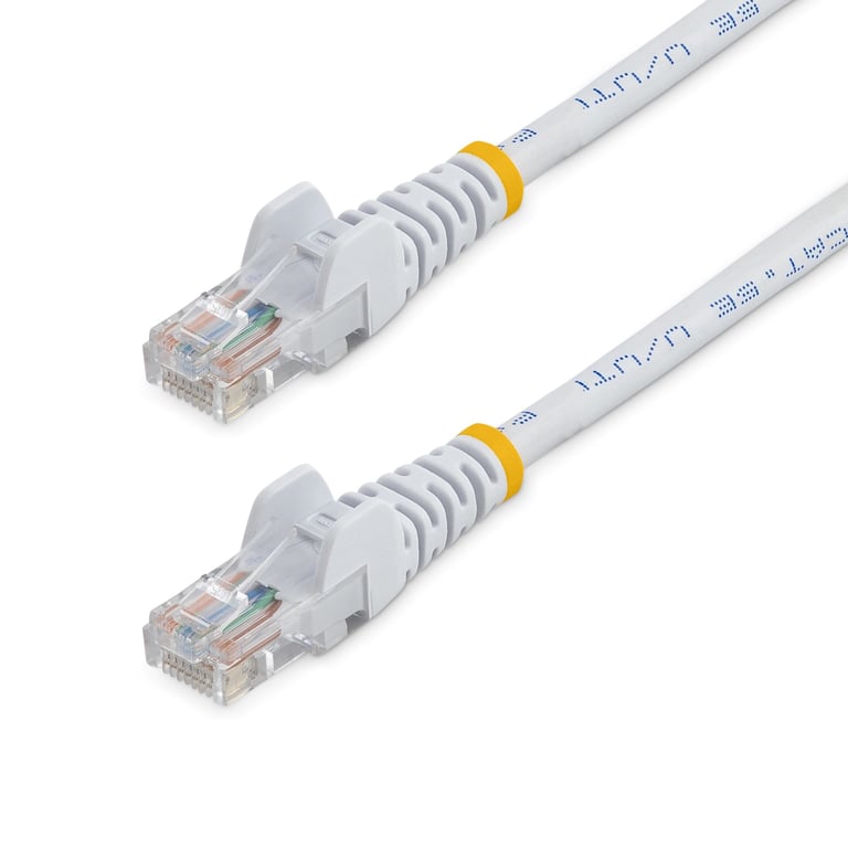 StarTech 45PAT1MWH kabel sieciowy Biały 1 m Cat5e U/UTP (UTP)