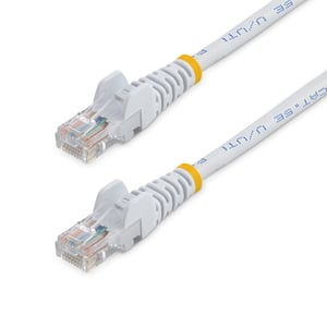 StarTech 45PAT1MWH kabel sieciowy Biały 1 m Cat5e U/UTP (UTP)