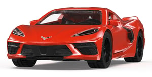 Siku Chevrolet Corvette Stingray Sportbilsmodell, förmonterad, 1:50