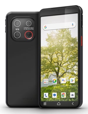 Emporia emporiaSMART.ME7 13,8 cm (5,45") Eine SIM-Karte Android 15 4G USB Typ C 6 GB 128 GB 3500 mAh Schwarz