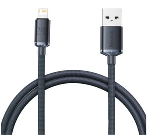 Baseus CAJY000001 Handy-Kabel, schwarz 1,2 m USB-A-Lightning
