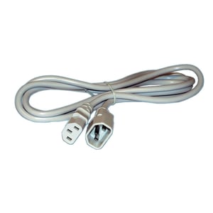 ROLINE 30.08.9049 Power Cable, White, 6 m, C14 to C13